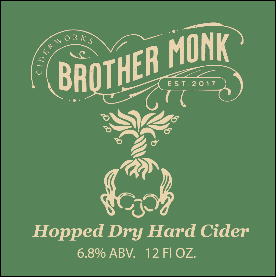 Hopped Dry Hard Cider Logo