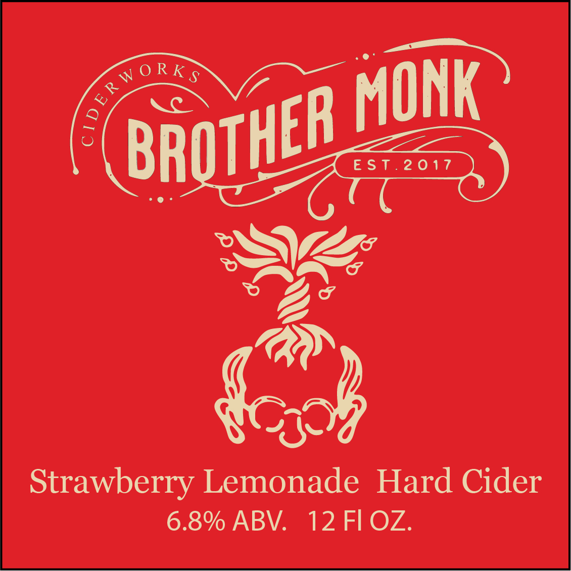 Strawberry Lemonade Hard Cider Logo